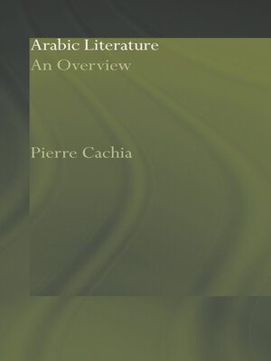 cover image of Arabic Literature